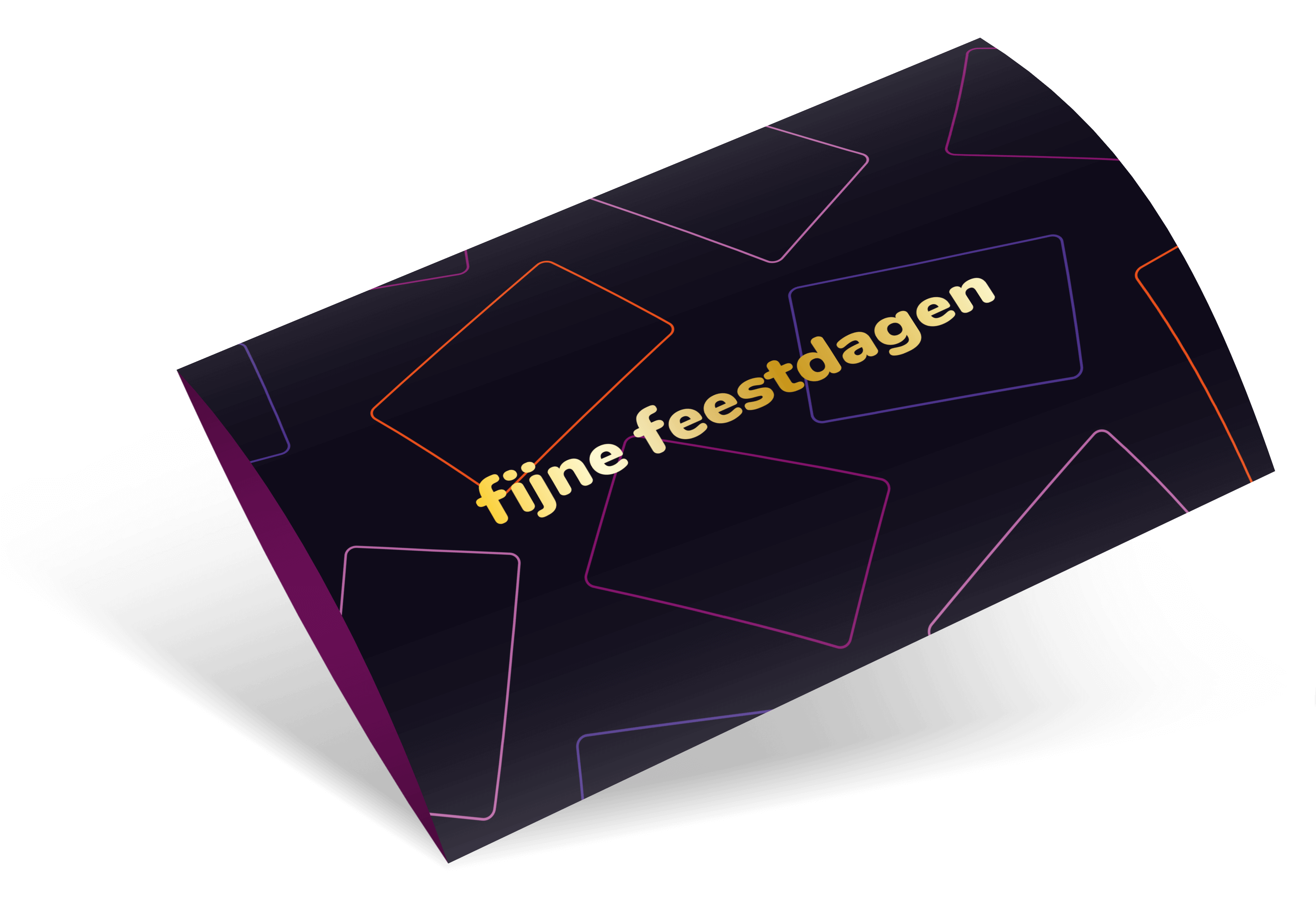 Cadeau Envelop Fijne Feestdagen