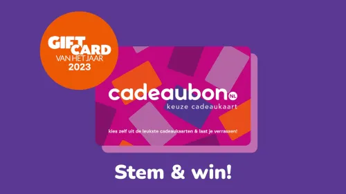 Giftcard van het Jaar Verkiezing 2024