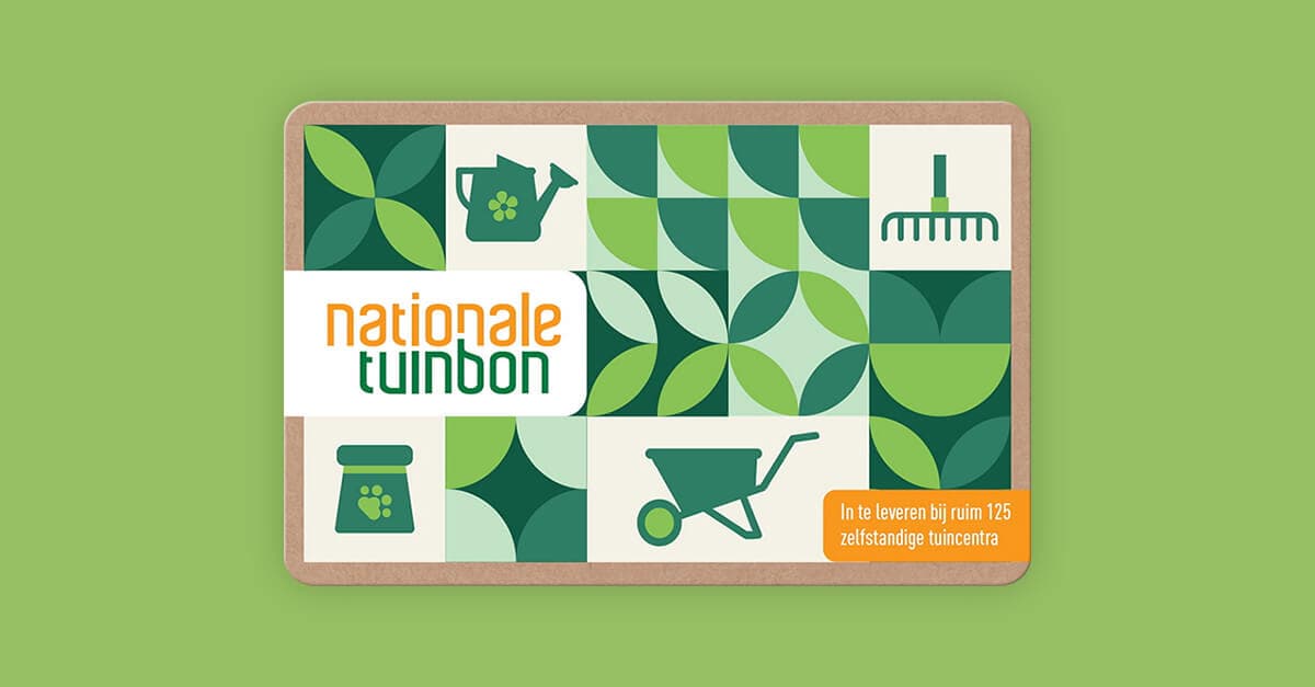 Nationale Tuinbon kopen | cadeaubon.nl