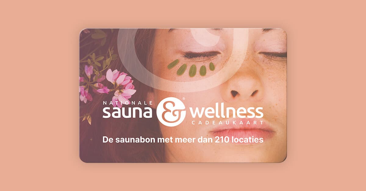 Nationale Sauna & Wellness Cadeaukaart Waar Te Besteden
