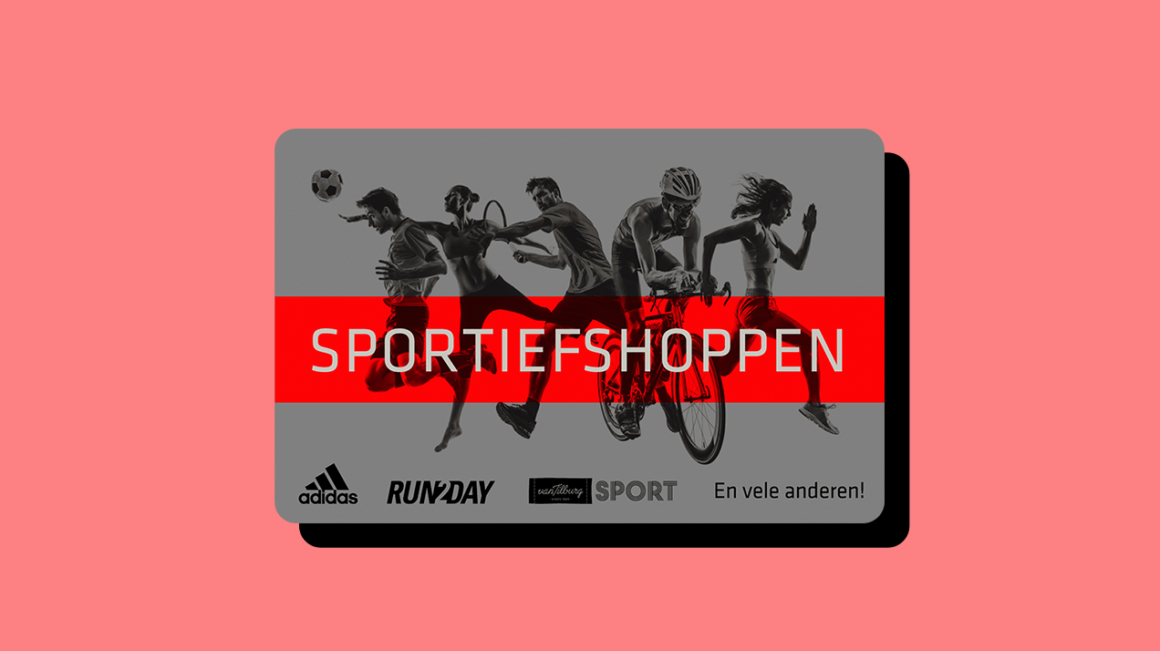 Sportief Shoppen Cadeaubon