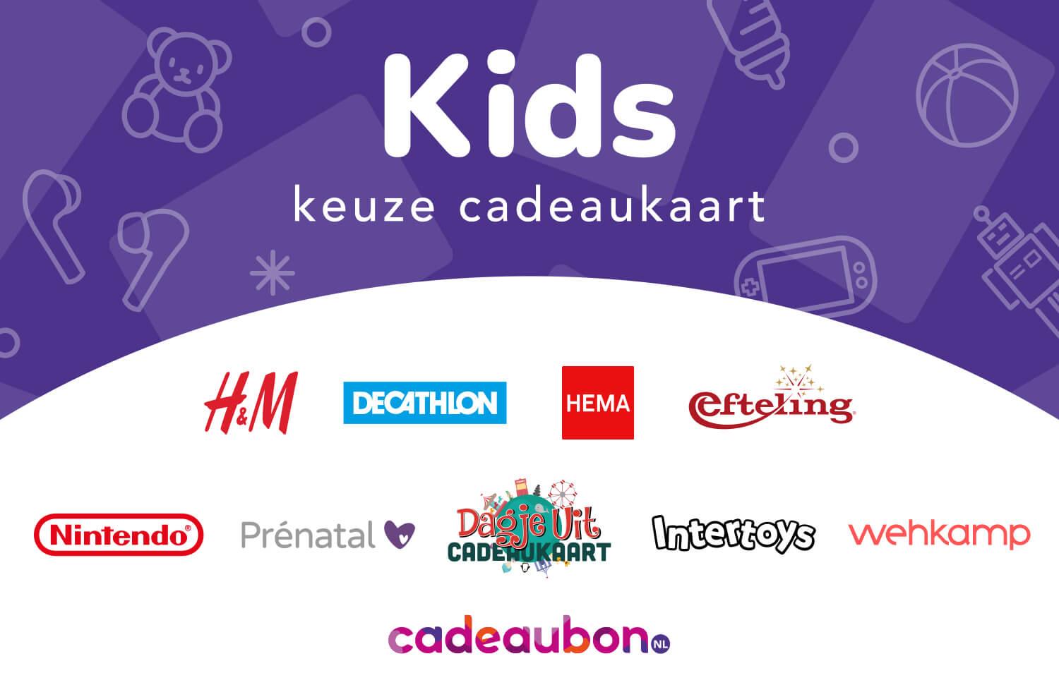 Bestel nu de Kids Keuze Cadeaukaart op cadeaubon.nl!
