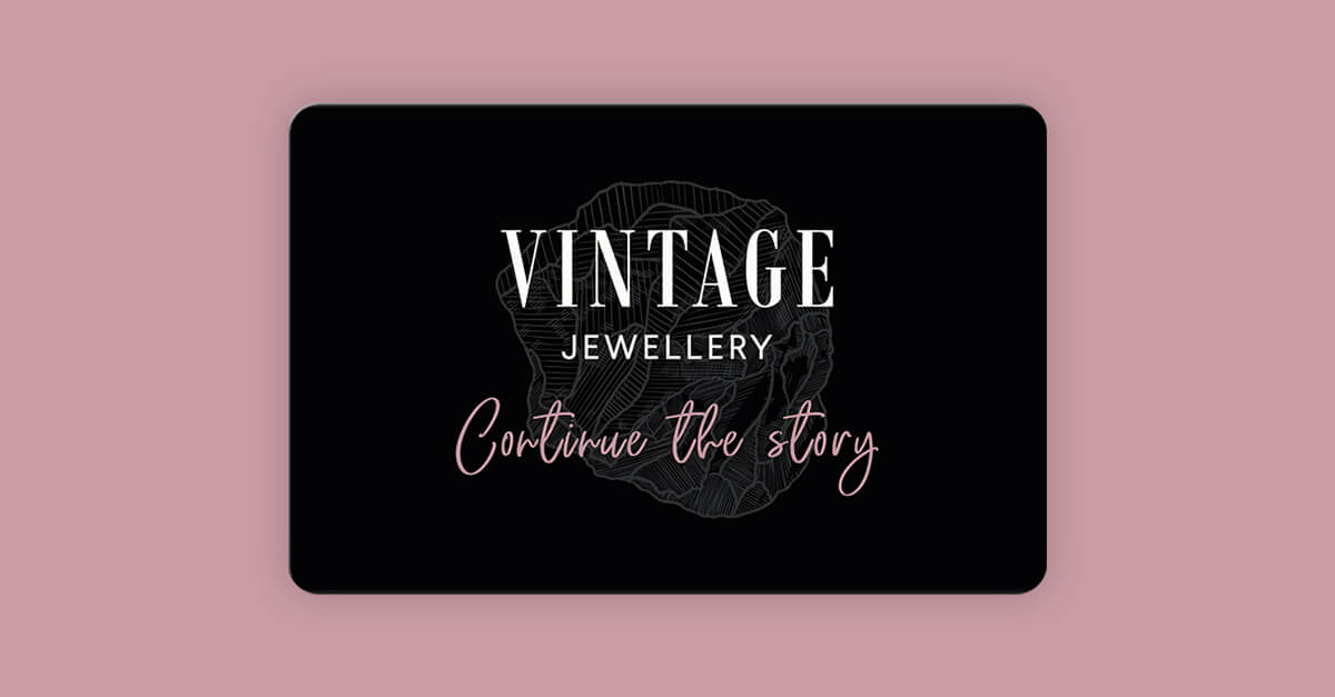 Vintage Jewellery Cadeaubon | cadeaubon.nl