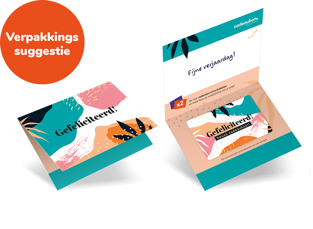 Envelop Gefeliciteerd KC