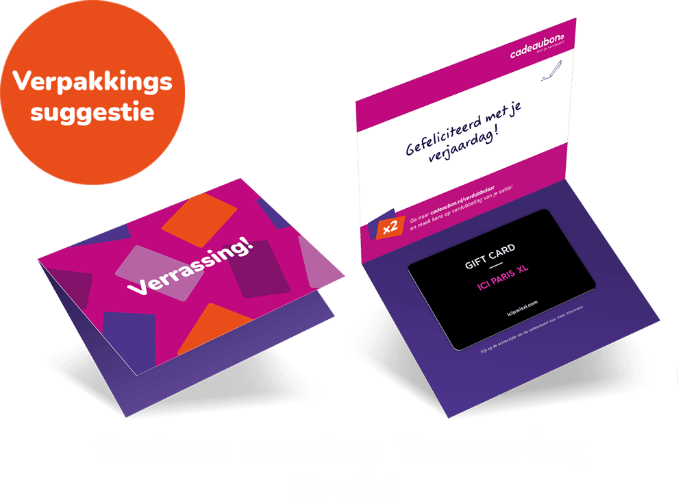 Verpakking gratis