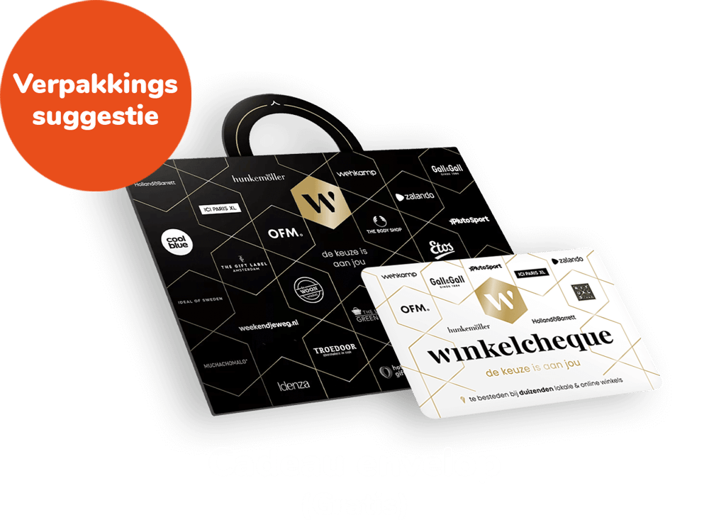 Verpakking Winkelcheque