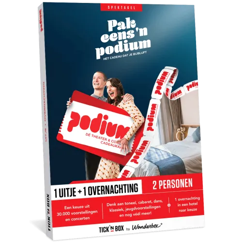Tick'nBox - Pak eens 'n podium