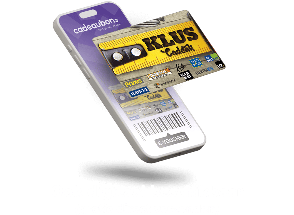 E-voucher beschikbaar