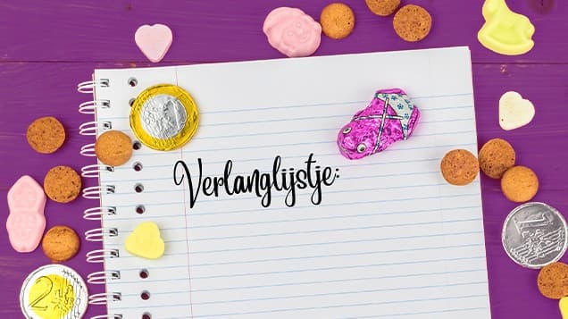 Hulp bij de vraag; Wat moet ik vragen voor Sinterklaas?