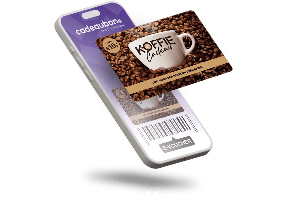 E-voucher Koffie Cadeaukaart