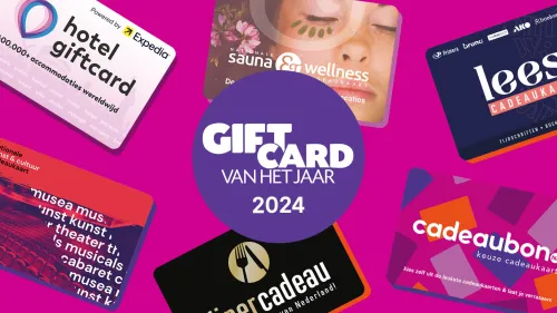 Giftcard van het Jaar 2024