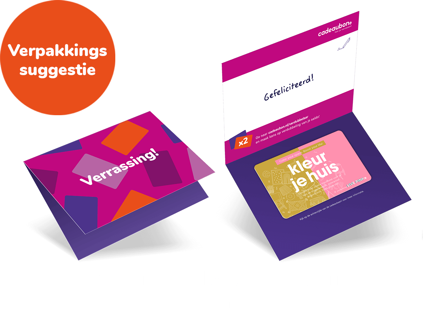 Cadeau envelop gratis