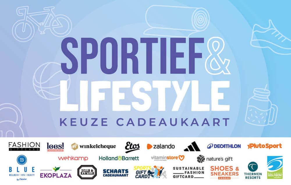 Sportief & Lifestyle Keuze Cadeaukaart