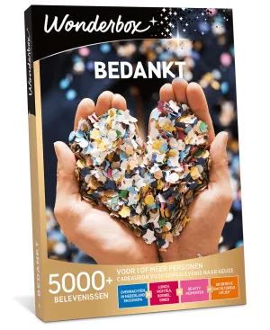 Wonderbox - Bedankt