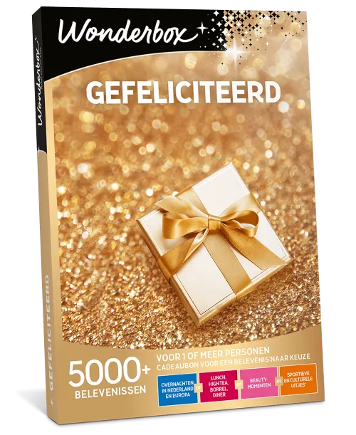 Wonderbox - Cadeaubon Gefeliciteerd