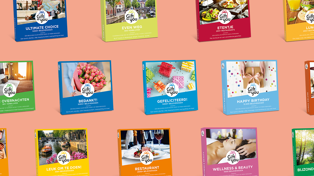 GiftForYou cadeaubonnen
