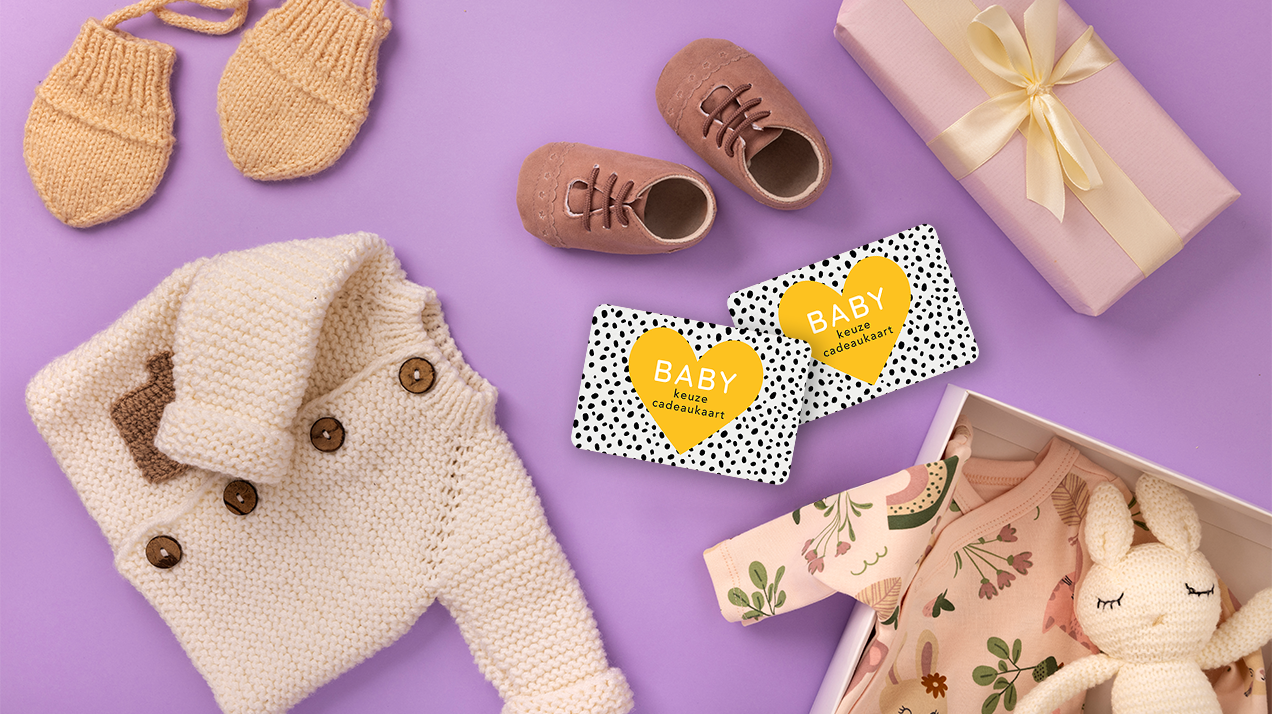 De baby kadobon