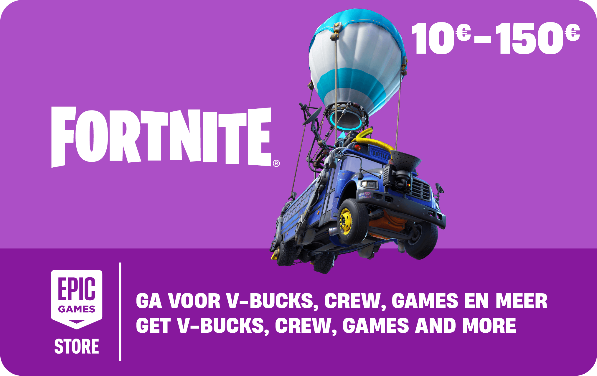 Fortnite cadeaubon