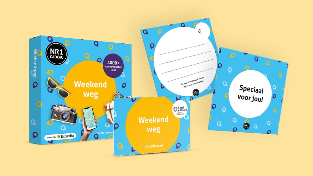 Een weekend weg cadeaubon als zakelijk cadeau