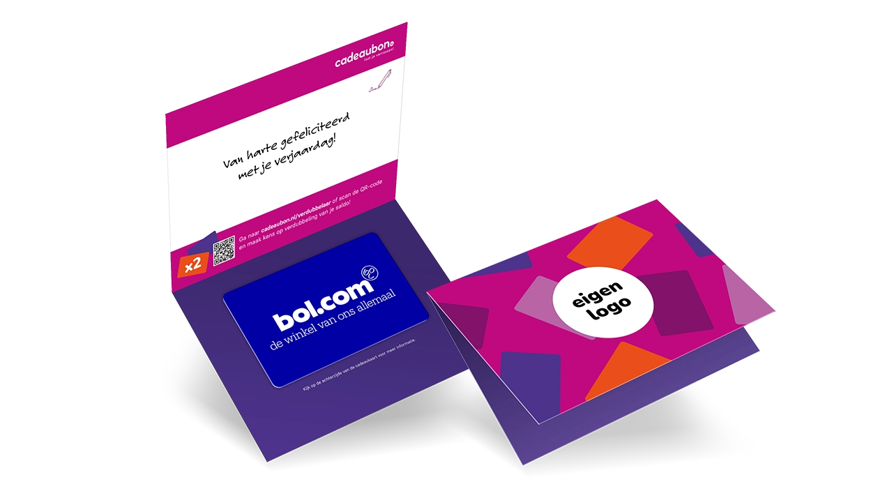 Bol.com bonnen zakelijk bestellen bij Cadeaubon.nl 