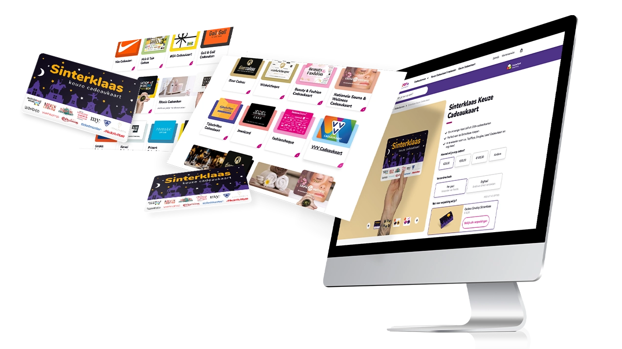 Zo werkt de Sinterklaas Keuze Cadeaukaart