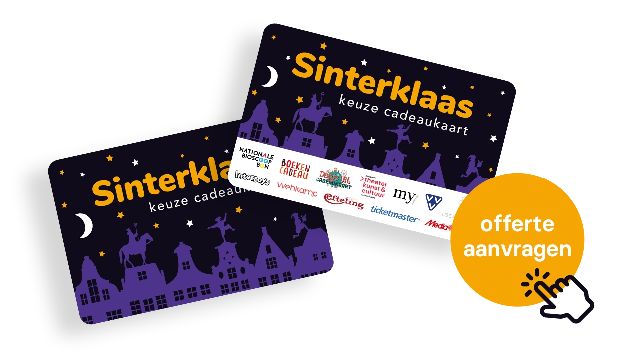 Vraag eenvoudig een offerte aan voor jouw Sinterklaas geschenk