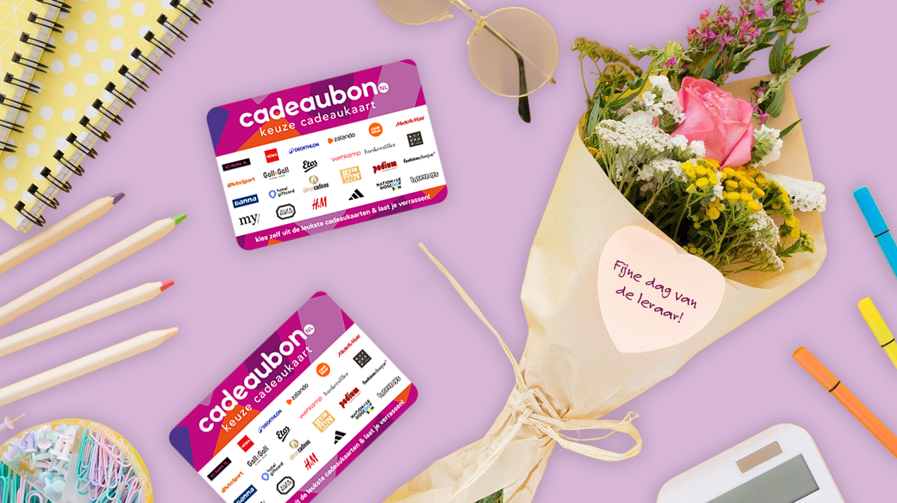 Dag van de leraar cadeau