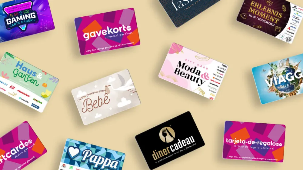 Internationale cadeaubonnen