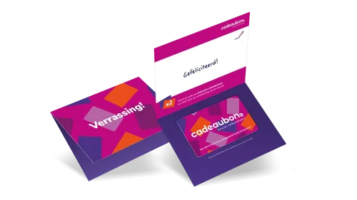 Cadeaukaarten per post