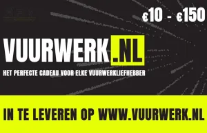 Vuurwerk Cadeaubon