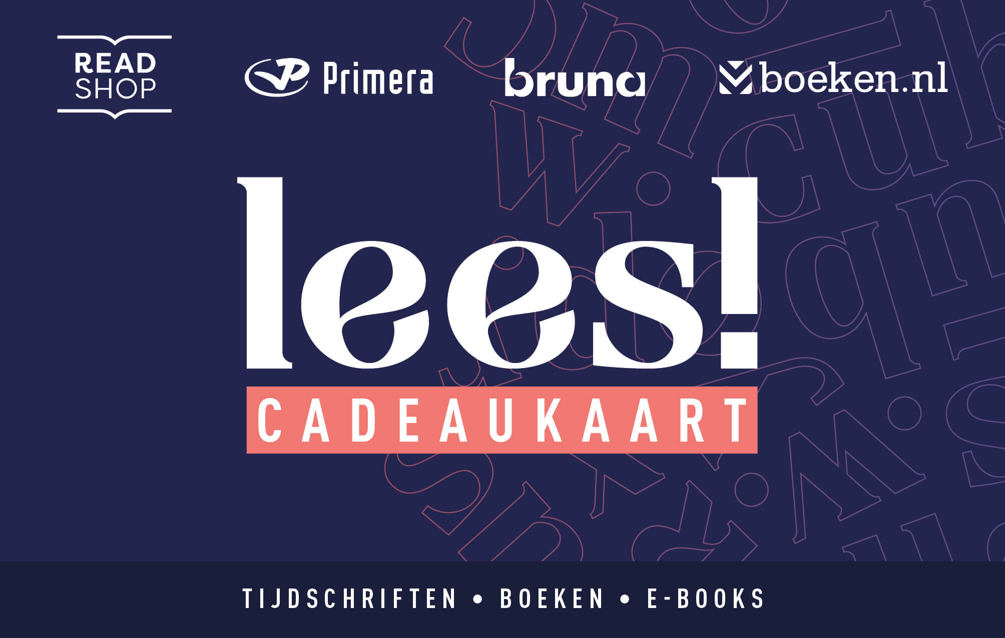 Lees! Cadeaukaart