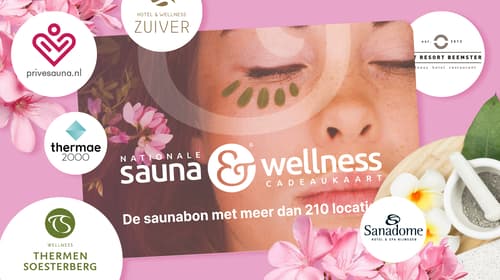 Sauna & Wellness Cadeaukaart: waar te besteden?