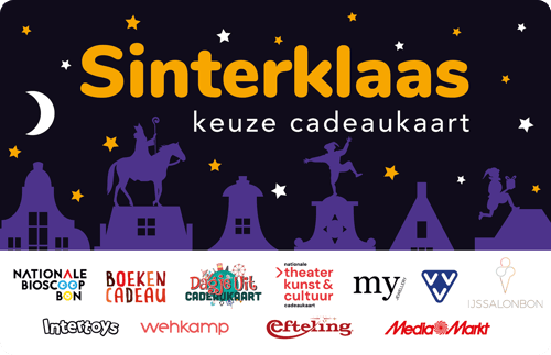 Sinterklaas Keuze Cadeaukaart